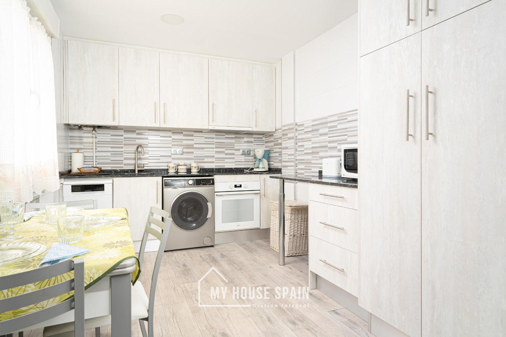 Myhousespain - Piso 3 Habitaciones Cerca Playa San Lorenzo Хихон Экстерьер фото